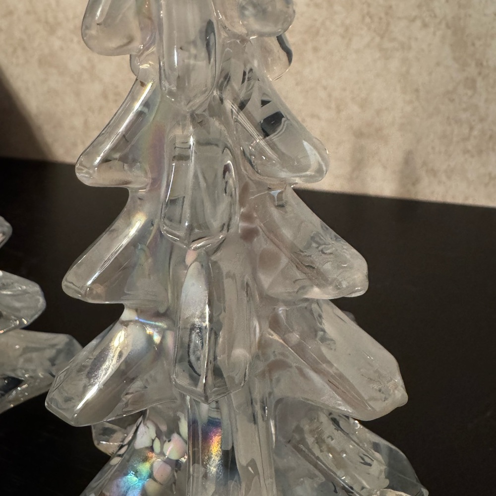 Vintage Crystal Clear Holiday Tree Set - Picture 5 of 6